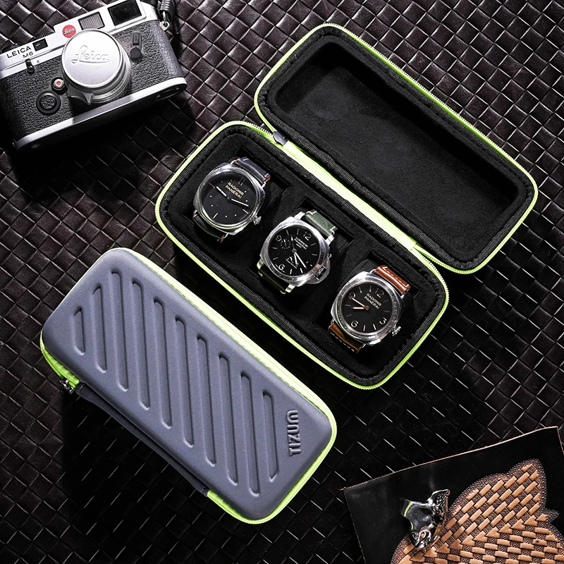 Luxury Watch Winder Box - Jam Tangan Turis Mewah 3Slot Jam