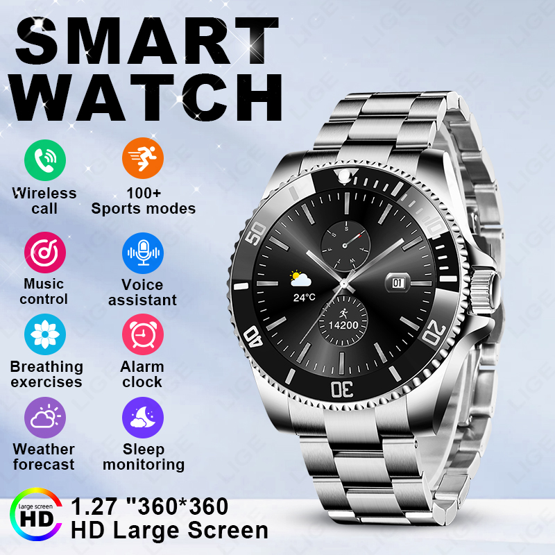 Luxury Watch In The World - LIGE 2026 Jam Tangan Pintar Layar