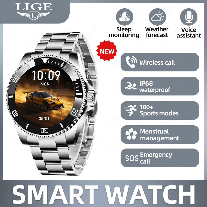 Luxury Watch In The World - LIGE Jam Tangan Pintar Bisnis Jam