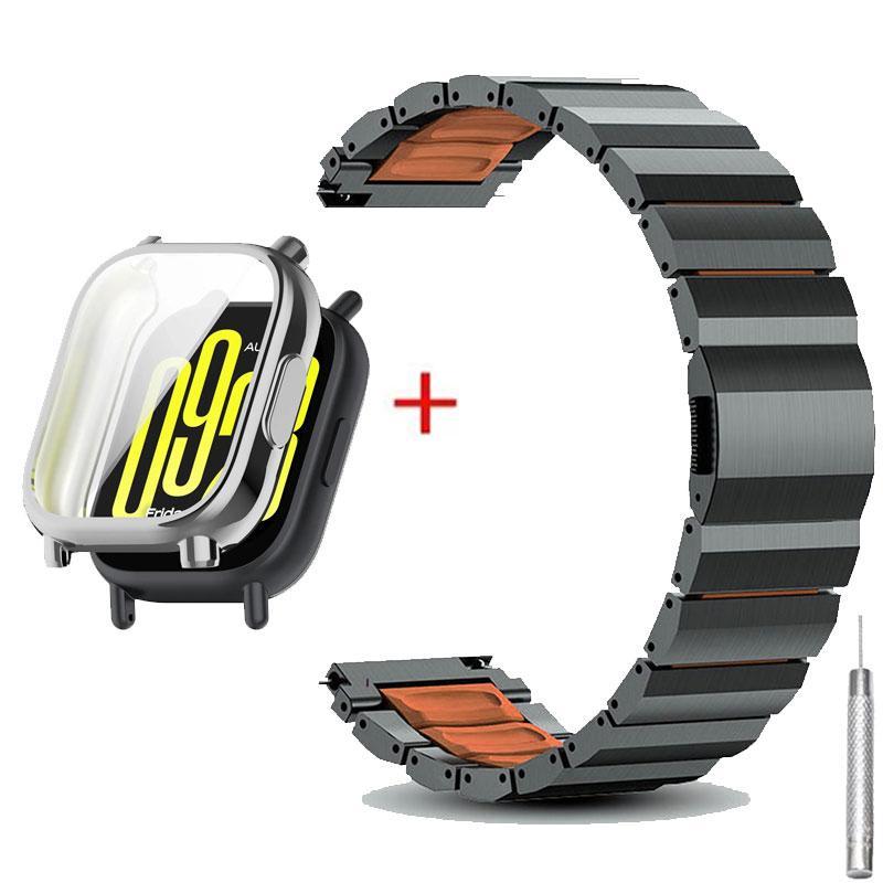 Xiaomi Luxury Watch - Casing PC + Tali Logam untuk