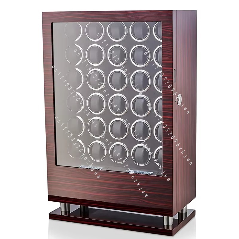 Luxury Watch Winder Box - Kotak Penyimpanan Jam Tangan Otomatis Mewah