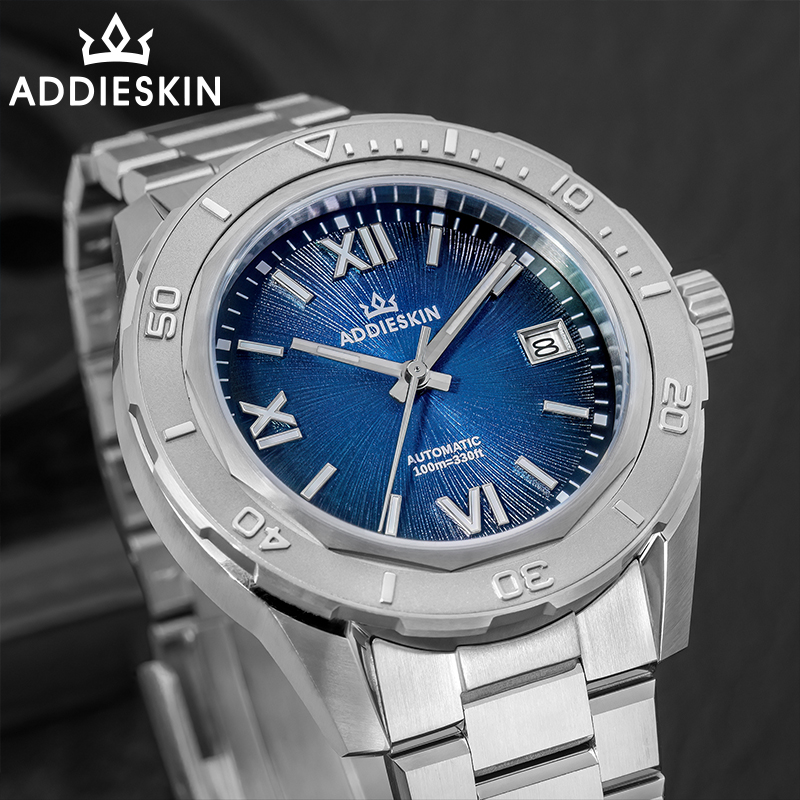 Luxury Watch All Black - AddiesKin K002 40mm Jam Tangan Pria