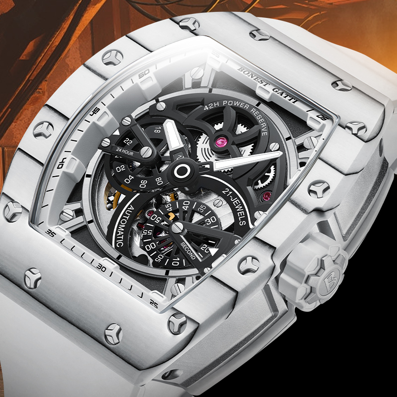 Luxury Watch Second Hand - Jam Tangan Mekanik Pria BONEST GATTI
