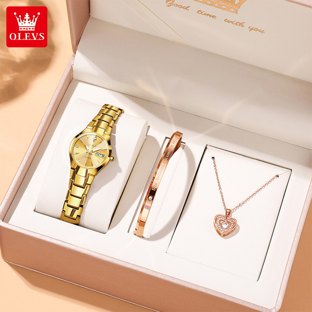 Luxury Watch Ladies - OLEVS Jam Tangan Wanita 8697 Jam