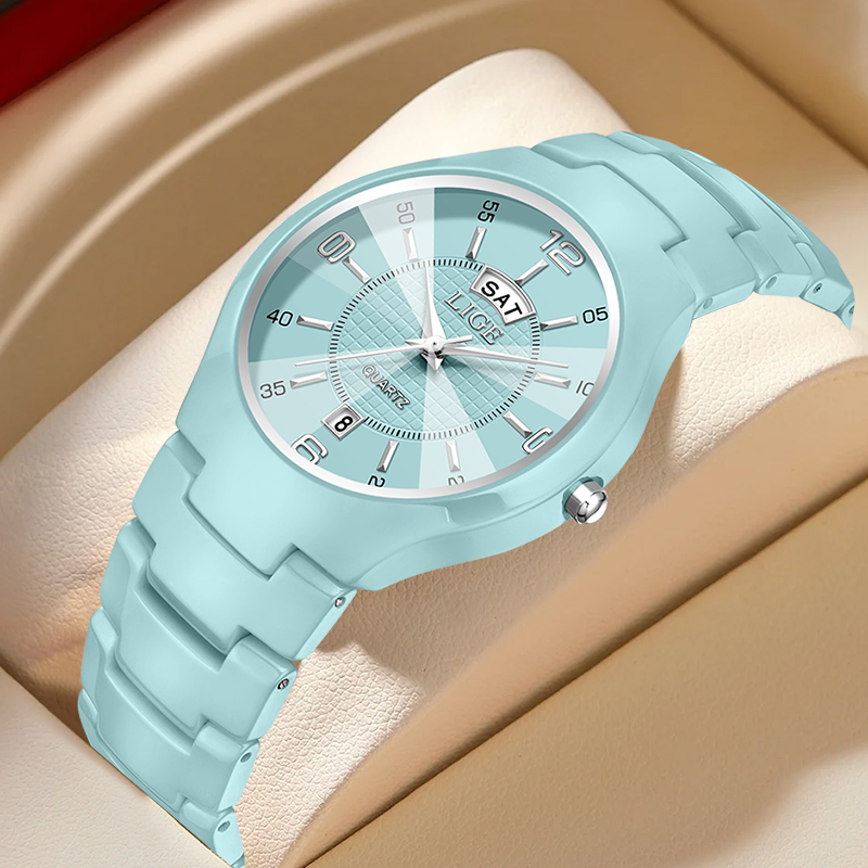 Luxury Watch Ladies - LIGE Jam Tangan Wanita Kuarsa Elegan