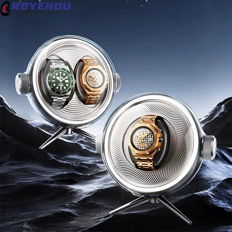 Luxury Watch Winder Box - Lunar Landing jam tangan seri Winders