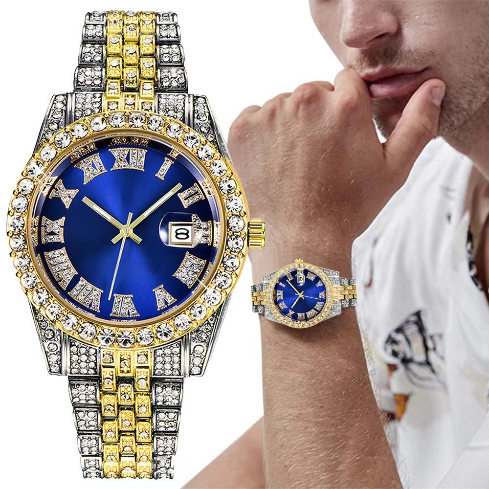 Luxury Watch Iceberg - Jam Tangan Kalender Pria Mewah Hip