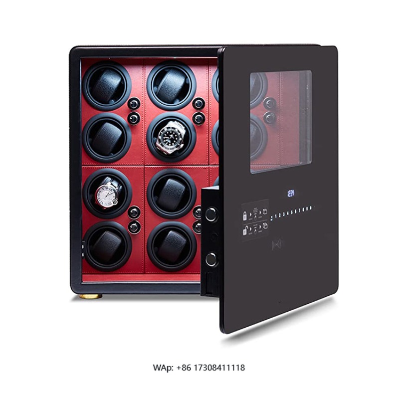 Luxury Watch Winder Box - Kotak Penggulung Jam Tangan Digital dengan
