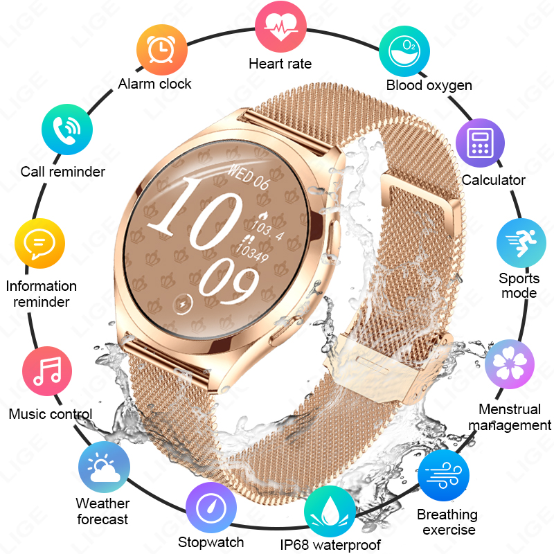 Luxury Watch In The World - LIGE Jam Tangan Pintar Mewah untuk