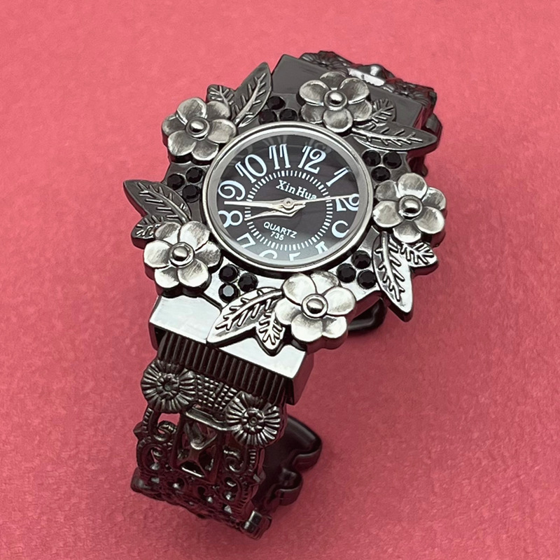 Hitam gelang jam tangan wanita - Luxury Watch All Black ulasan dan harga