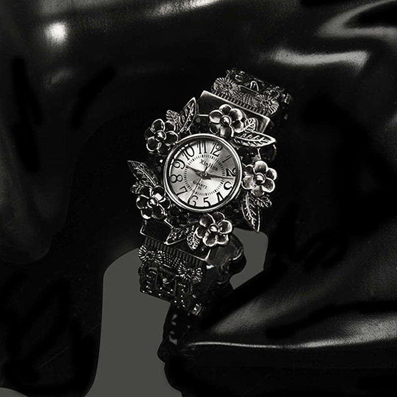 Hitam gelang jam tangan wanita - Luxury Watch All Black ulasan dan harga
