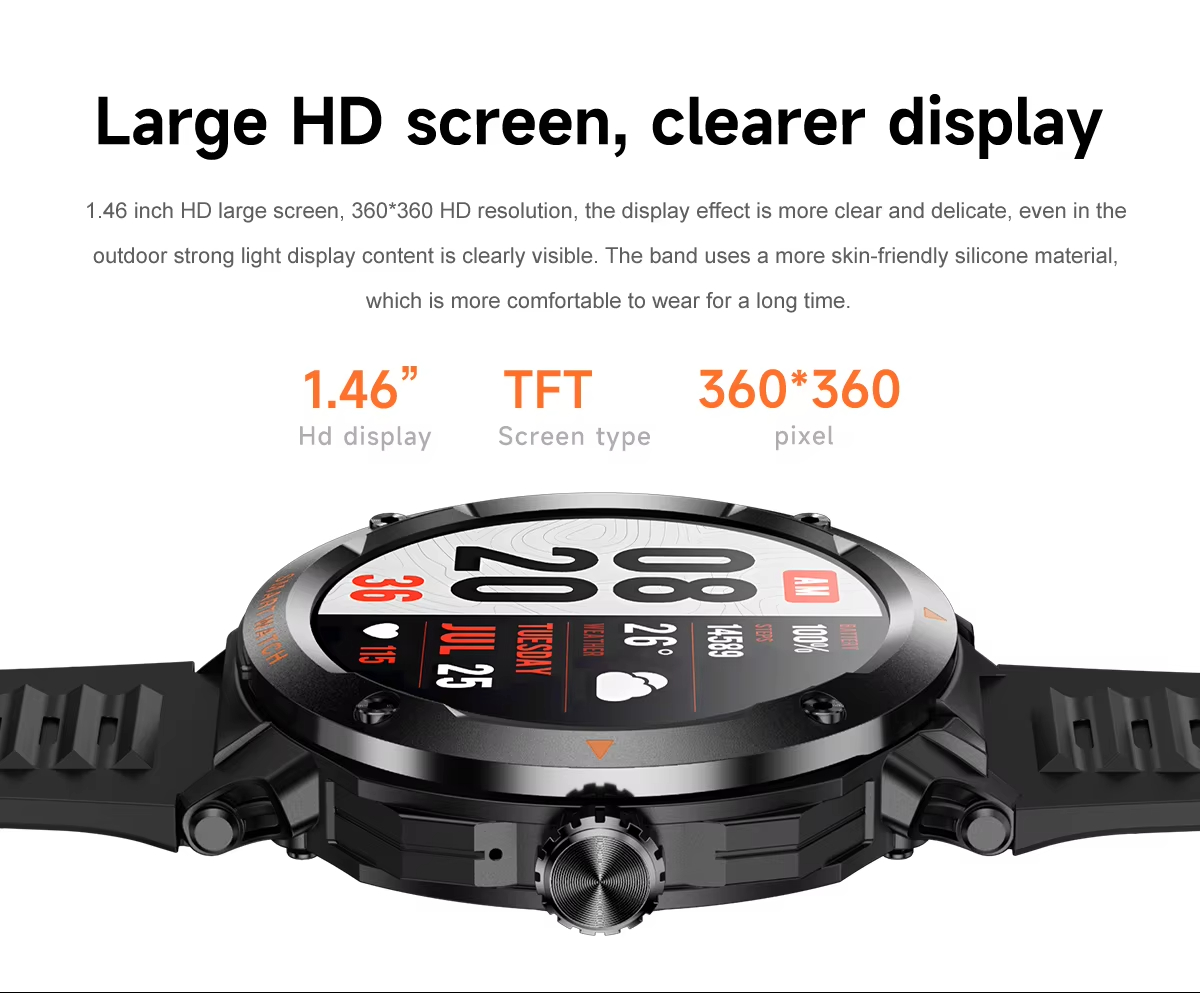 Jam Tangan Pintar NFC Earphone - Luxury Watch In The World ulasan dan harga