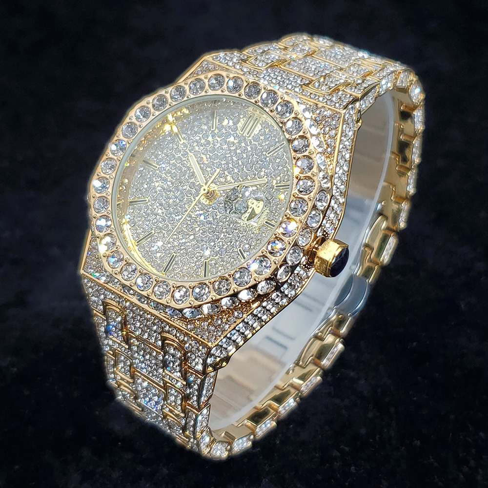 Jam Tangan Mewah Berlian Emas  - Luxury Watch Iceberg ulasan dan harga