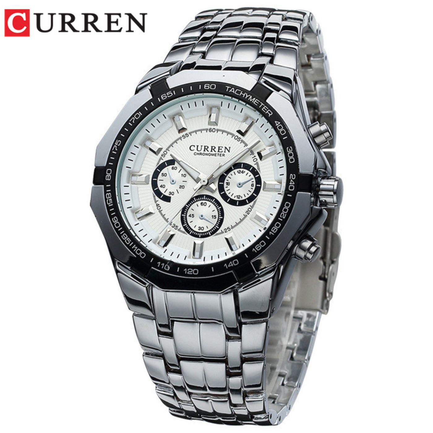 CURREN Jam Tangan Pria Olahrag - Luxury Watch Japan ulasan dan harga