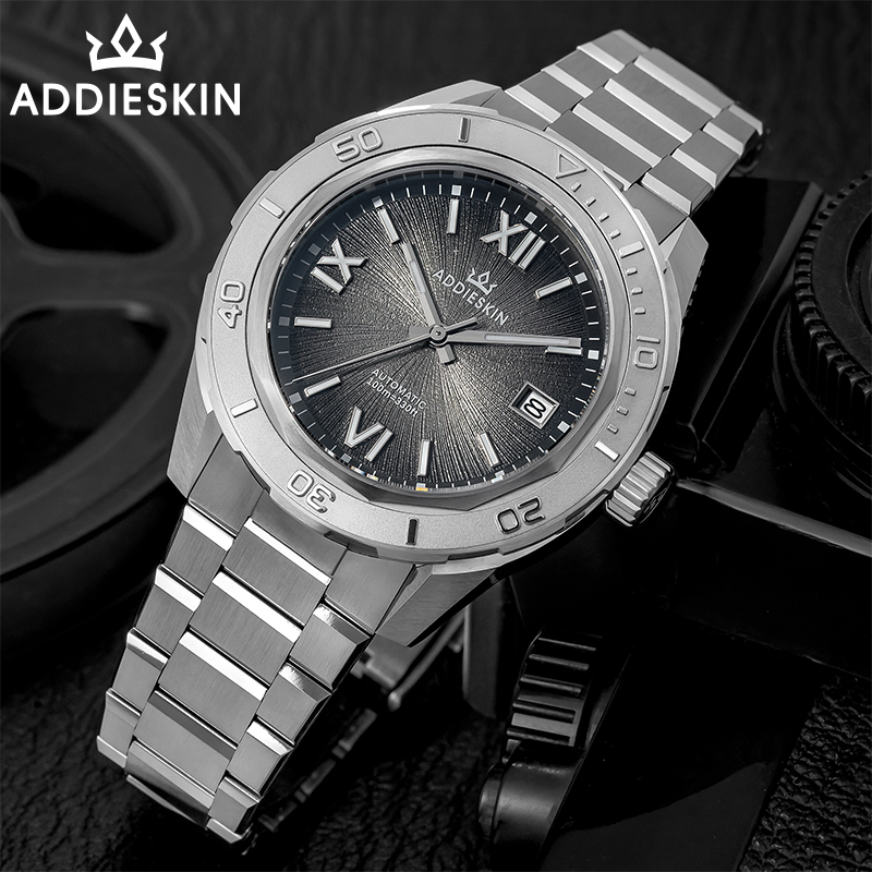 AddiesKin K002 40mm Jam Tangan - Luxury Watch All Black ulasan dan harga