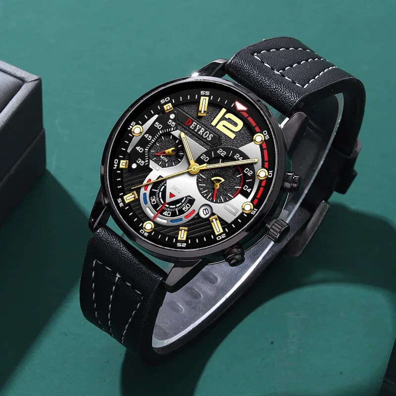 Jam tangan bisnis hitam pria,  - Luxury Watch All Black ulasan dan harga