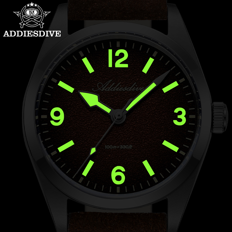 ADDIESDIVE Jam Tangan Kaca Saf - Luxury Watch Japanese ulasan dan harga
