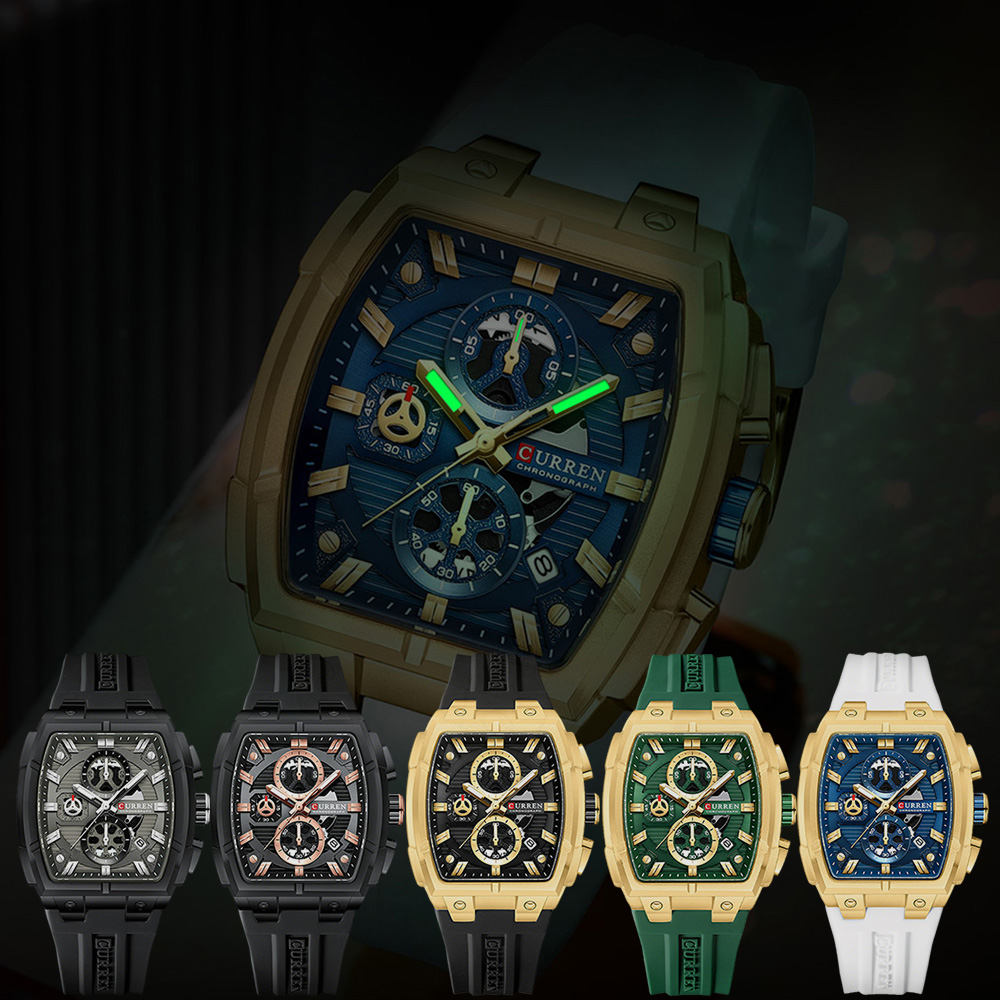 Jam Tangan Mewah Vintage CURRE - Luxury Watch Japan ulasan dan harga