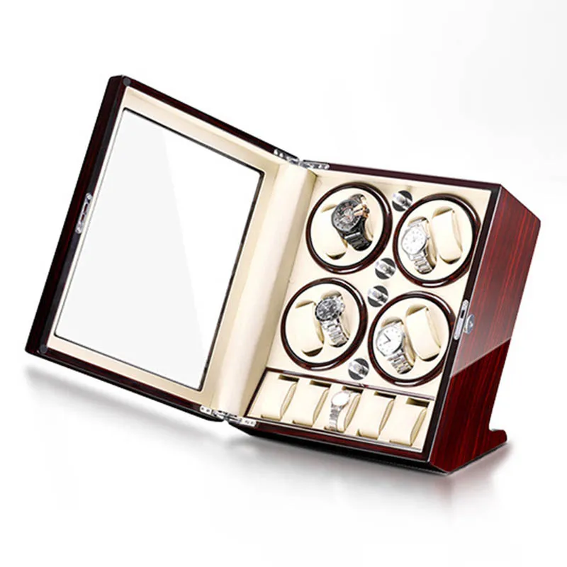Jam tangan mekanis pria, Winde - Luxury Watch Winder Box ulasan dan harga