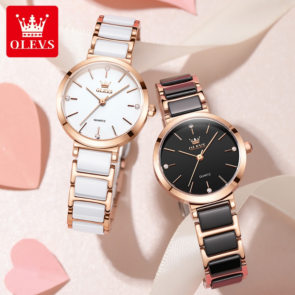 Jam Tangan Wanita OLEVS 5877 M - Luxury Watch Ladies ulasan dan harga