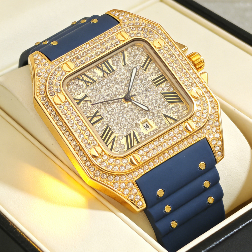 Jam Tangan Kuarsa Berlian Penu - Luxury Watch Iceberg ulasan dan harga