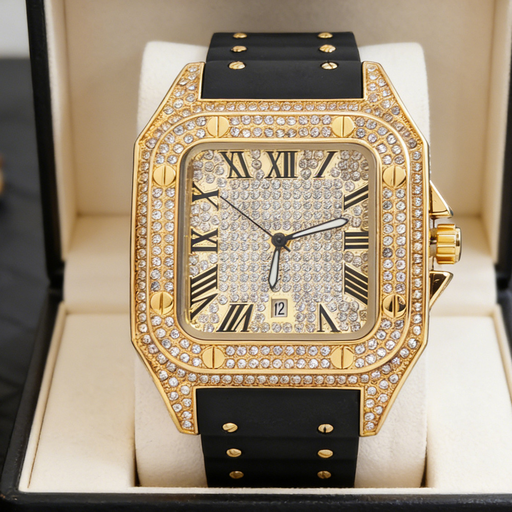 Jam Tangan Kuarsa Berlian Penu - Luxury Watch Iceberg ulasan dan harga