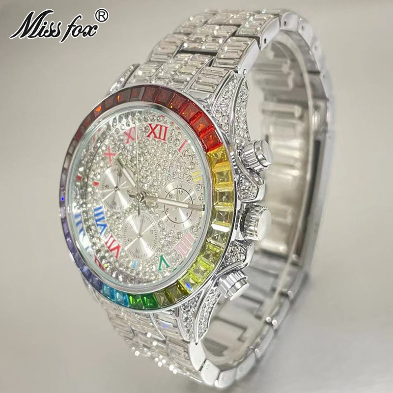 Jam Tangan Es Mewah MISSFOX un - Luxury Watch Iceberg ulasan dan harga
