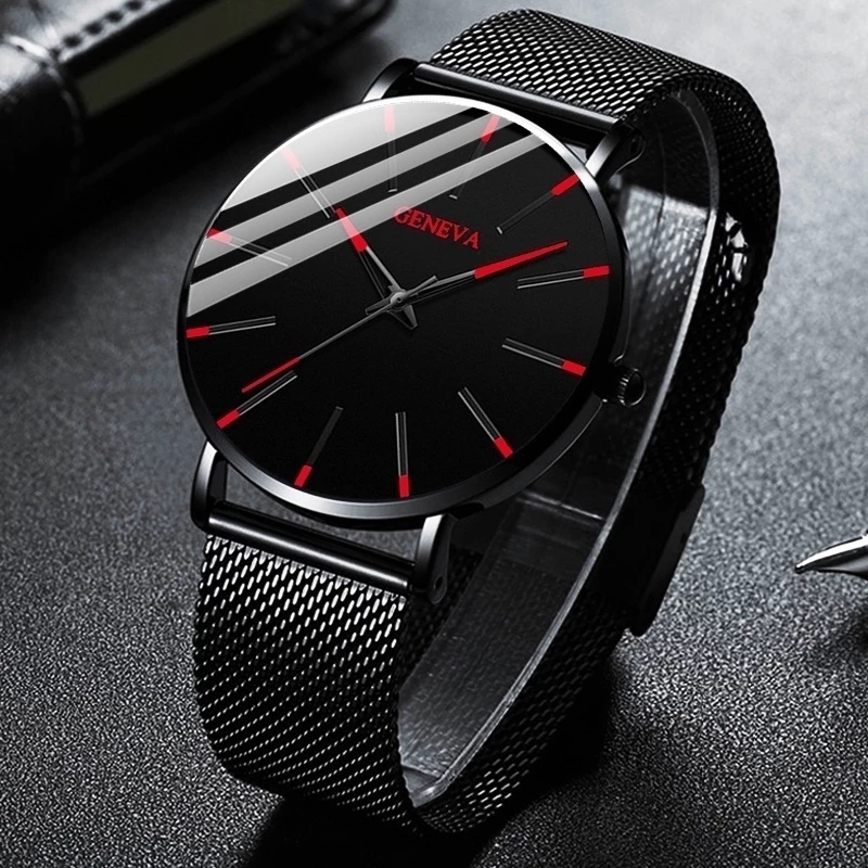 Jam tangan pria, 5 buah/Set Fa - Luxury Watch All Black ulasan dan harga