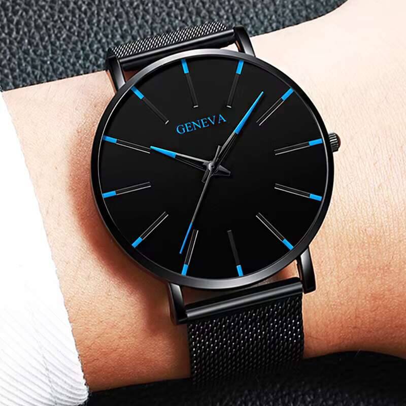 Jam tangan pria, 5 buah/Set Fa - Luxury Watch All Black ulasan dan harga