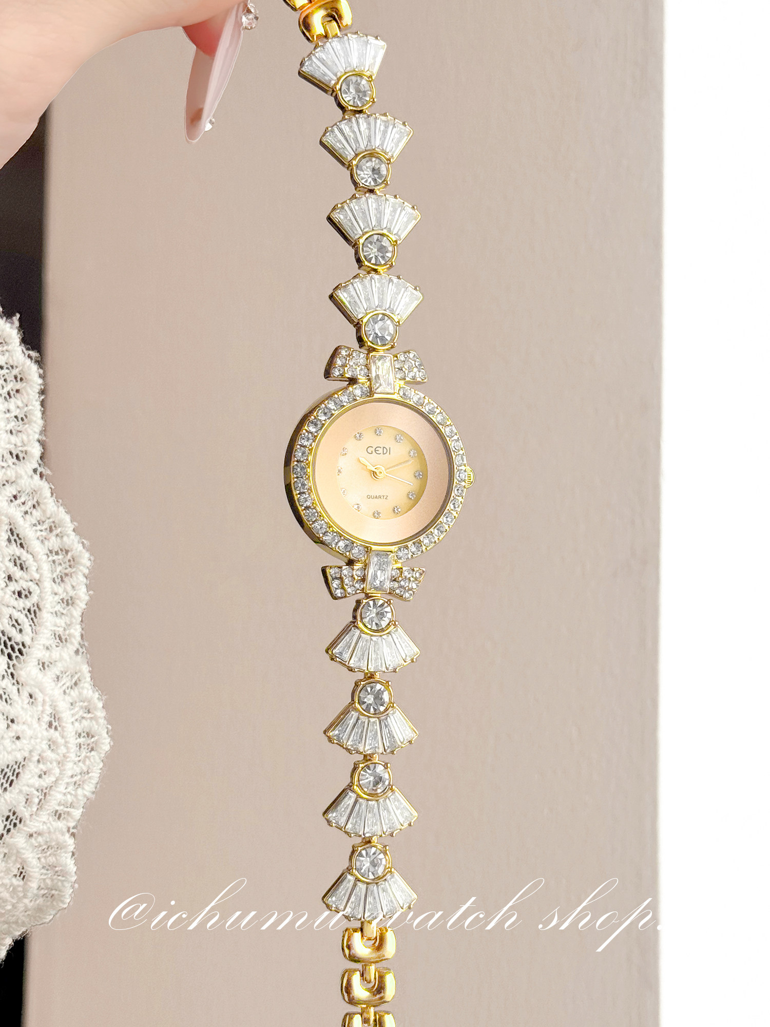 Jam Tangan Wanita Mermaid Mewa - Luxury Watch Diamond ulasan dan harga