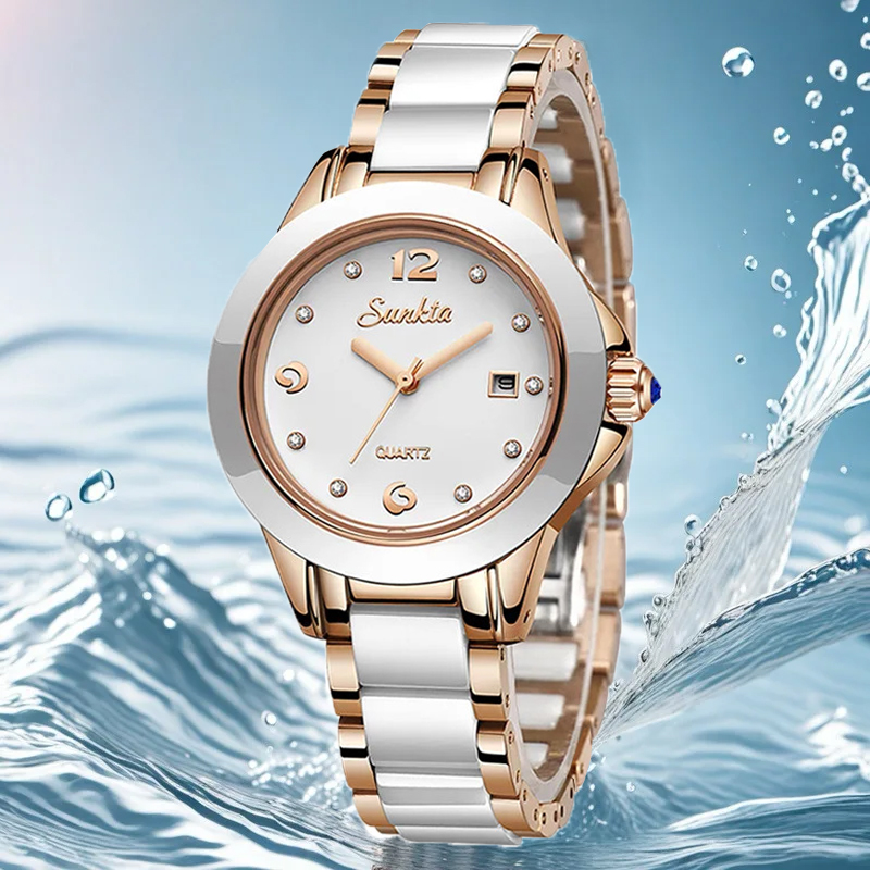 Sunkta Jam Tangan Wanita Kuars - Luxury Watch Ladies ulasan dan harga