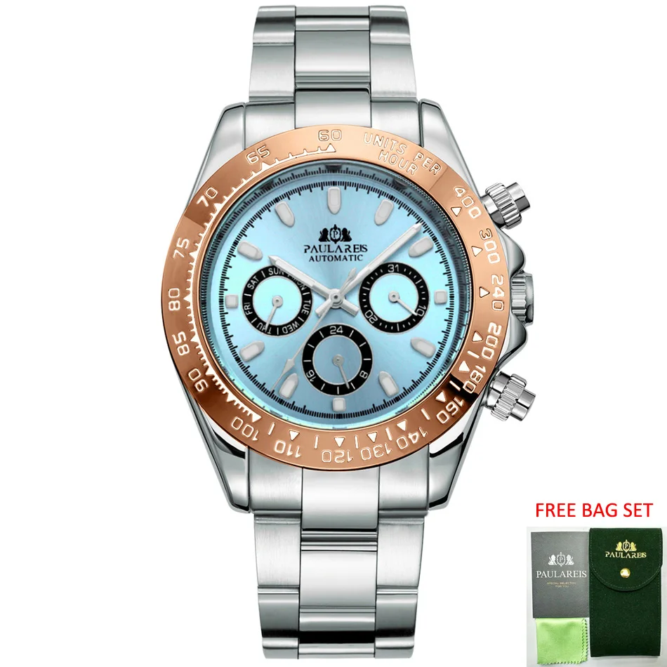 Jam Tangan Otomatis untuk Pria - Luxury Watch Iceberg ulasan dan harga