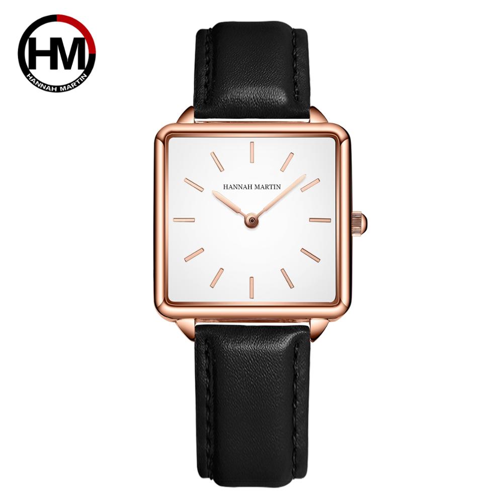 Tali Kulit Asli Gerakan Kuarsa - Luxury Watch Japanese ulasan dan harga