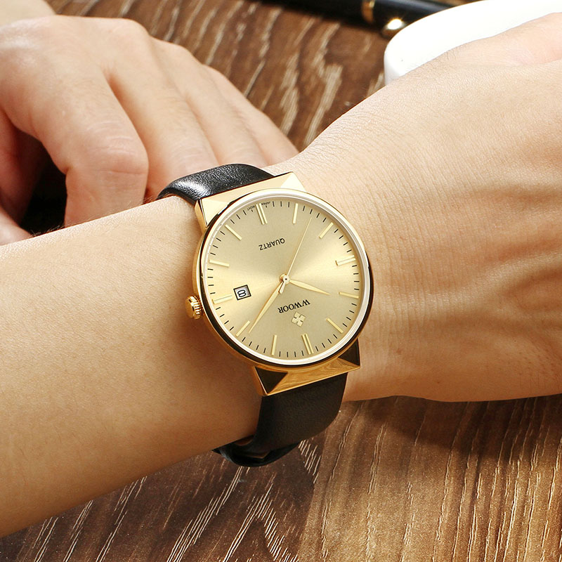 WWOOR Jam Tangan Pria Jam Tang - Luxury Watch All Black ulasan dan harga