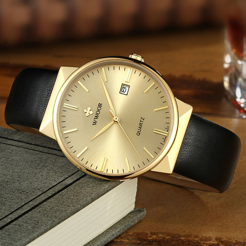 WWOOR Jam Tangan Pria Jam Tang - Luxury Watch All Black ulasan dan harga