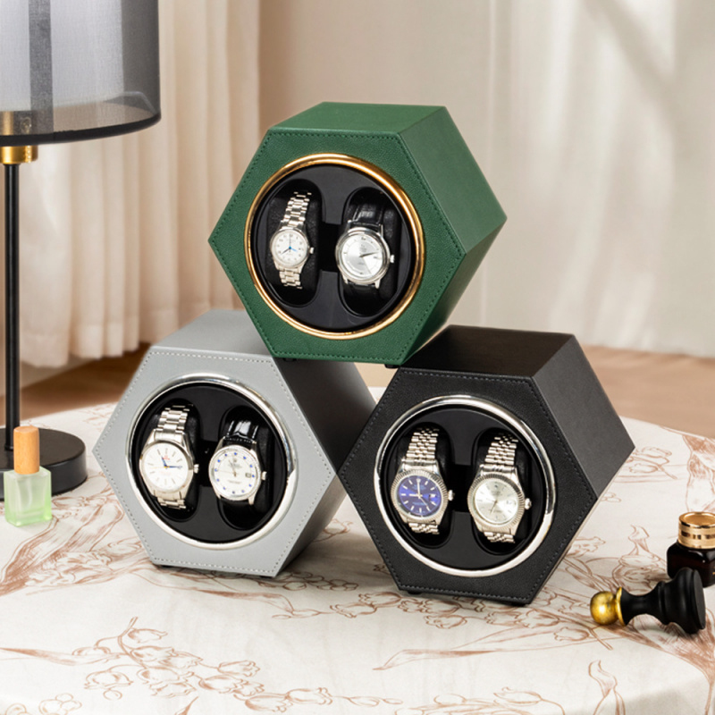 Kotak Penggulung Jam Tangan Mi - Luxury Watch Winder Box ulasan dan harga
