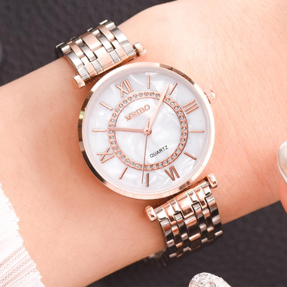 Jam tangan gelang kristal wani - Luxury Watch Diamond ulasan dan harga