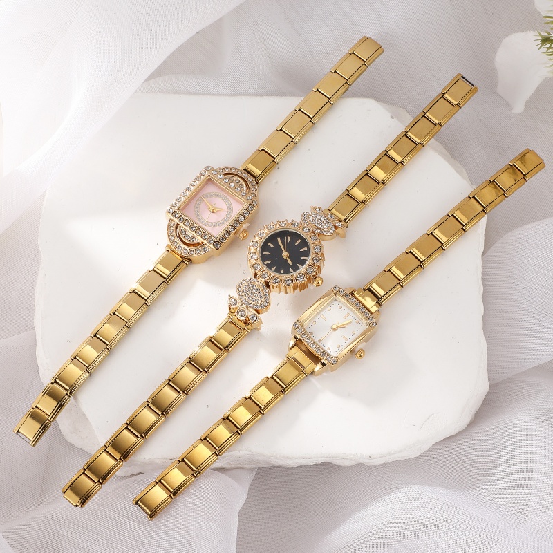 Jam Tangan Modis Konektor Baja - Luxury Watch Makes ulasan dan harga