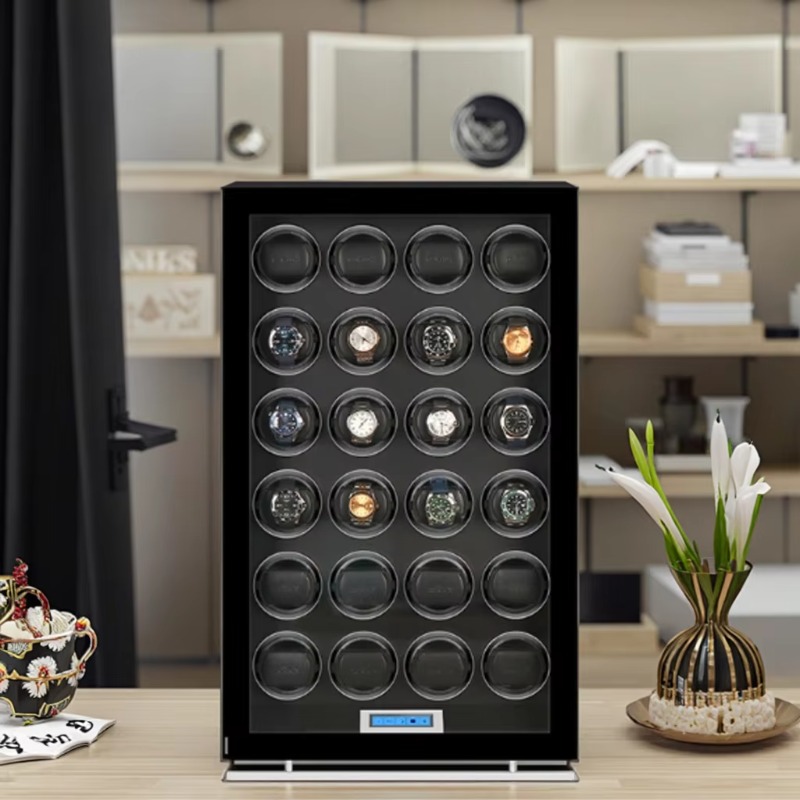 Kotak Pemutar Jam Otomatis Ber - Luxury Watch Winder Box ulasan dan harga