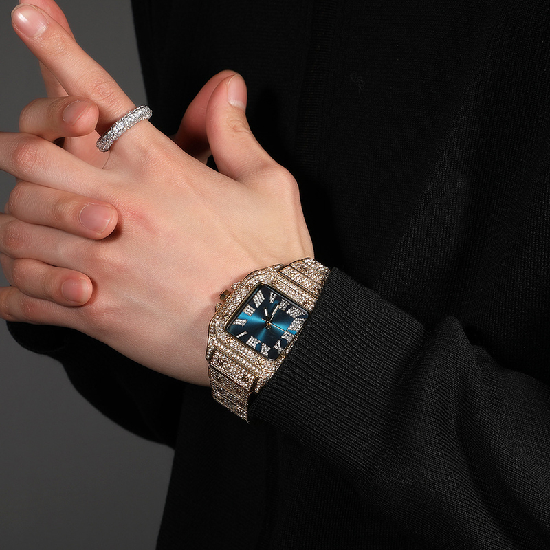 Jam Tangan Quartz Mewah Hip Ho - Luxury Watch Iceberg ulasan dan harga